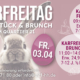 Karfreitag Frühstück und Brunch 2026 im Quartier 21 Hamburg mit Osterdekoration und familienfreundlichem Buffet.