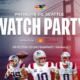 Super Bowl in Hamburg 2026 im Q21 Gasthaus Hamburg – Football-Spieler im Stadion, großes Public Viewing mit Tickets unter shop.quartier21-gasthaus.de