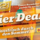Fassfrische Deals im Q21 Gasthaus: Bier Angebote Hamburg Barmbek mit verschiedenen Biersorten und Sommerstimmung.